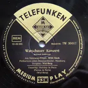 10'' - Richard Addinsell , Wal-Berg - Warschauer Konzert / Holiday in Paris - Mono