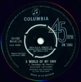 Richard Anthony - A World Of My Own