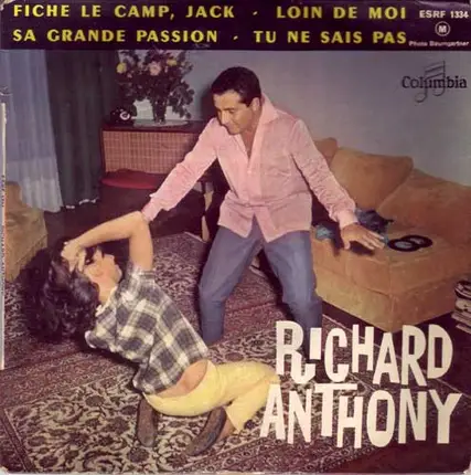 Richard Anthony - Fiche Le Camp, Jack