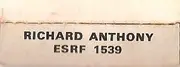 7inch Vinyl Single - Richard Anthony - Ce Monde / A Toi De Choisir / Oui, Va Plus Loin / Les Garçons Pleurent
