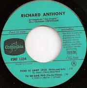 7inch Vinyl Single - Richard Anthony - Fiche Le Camp, Jack - EP, Mono