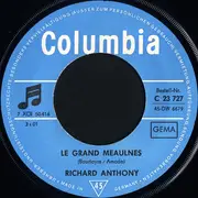 7inch Vinyl Single - Richard Anthony - Le Grand Meaulnes / Pour Toi Qui Dors