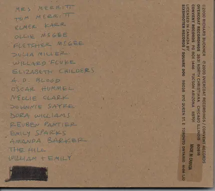 Richard Buckner - The Hill