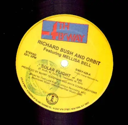 Richard Bush And Orbit - Solar Flight