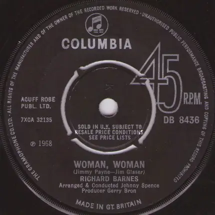 Richard Barnes - Woman, Woman