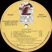 LP - Richard Barone / James Mastro - Nuts And Bolts