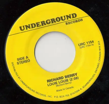 Richard Berry / The Bermudas - Louie Louie / Donnie