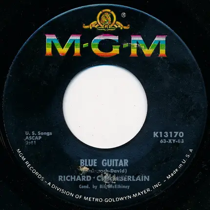 Richard Chamberlain - Blue Guitar / They Long To Be Close To You