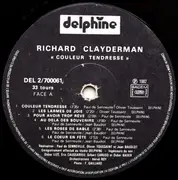 LP - Richard Clayderman - Couleur Tendresse