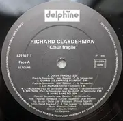 LP - Richard Clayderman - Coeur Fragile