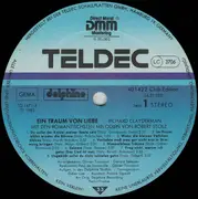LP - Richard Clayderman - Ein Traum  Von Liebe - Richard Clayderman Spielt Die Romantischen Melodien Von Robert Stolz