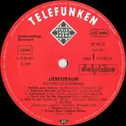 LP - Richard Clayderman - Liebestraum