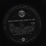 LP - Richard Crooks - Sings Songs You Love
