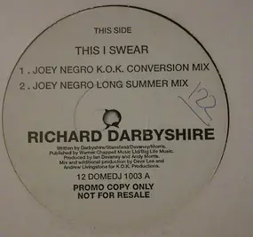 Richard Darbyshire - This I Swear