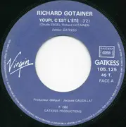 7inch Vinyl Single - Richard Gotainer - Youpi, C'est L'été