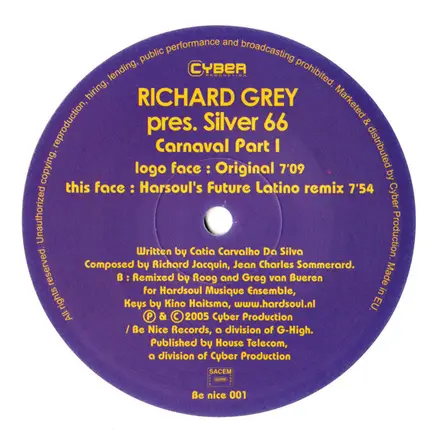 Richard Grey Presents Silver 66 - Carnaval Part I