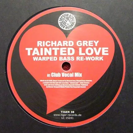 Richard Grey - Tainted Love (Warped Bass Re-Work)