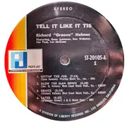LP - Richard 'Groove' Holmes - Tell It Like It Is - Gatefold Sleeve