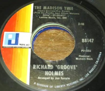 Richard 'Groove' Holmes - The Madison Time / The Odd Couple