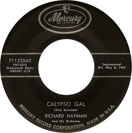 Richard Hayman And His Orchestra - Tammy / Calypso Girl