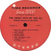 LP - Richard Hayman And His Orchestra - The Great Hits Of The 40's