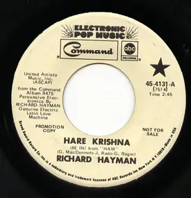 Richard Hayman - Hare Krishna / Magic Carpet Ride