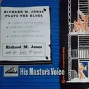 7inch Vinyl Single - Richard Jones And His Jazz Wizards - Richard M. Jones Plays The Blues