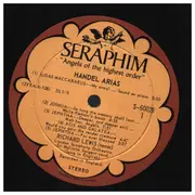 LP - Richard Lewis , Georg Friedrich Händel , The London Symphony Orchestra , Sir Malcolm Sargent - Handel Arias