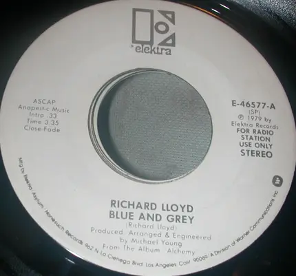 Richard Lloyd - Blue And Grey