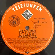 LP - Richard Reissmann - Popeye Und Seine Freunde