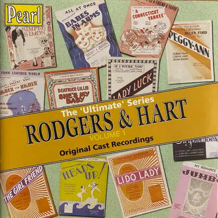 Richard Rodgers , Lorenz Hart - Ultimate Rodgers & Hart Vol. 1 (Original Cast)
