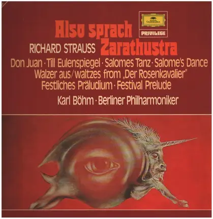 Richard Strauss (Böhm) - Also Sprach Zarathustra / Don Juan / Till Eulenspiegel a.o.