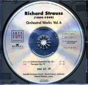 CD - Richard Strauss - Tonhalle-Orchester Zürich , David Zinman - Sinfonia Domestica / Parergon