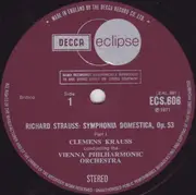 LP - Richard Strauss - Symphonia Domestica Op. 53 - Electronic Stereo