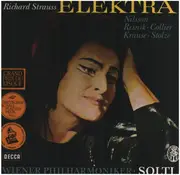 Double LP - Richard Strauss - Birgit Nilsson , Regina Resnik , Marie Collier , Tom Krause , Gerhard Stolze , Wi - Elektra - booklet with libretto