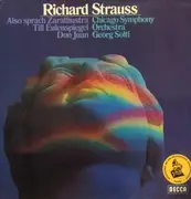 LP - Richard Strauss - Georg Solti , The Chicago Symphony Orchestra - Sir George Solti Conducts The Richard Strauss Album