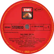 Double LP - Richard Strauss - Hildegard Behrens , José van Dam , Karl-Walter Böhm , Agnes Baltsa , Wiesław Ochm - Salome