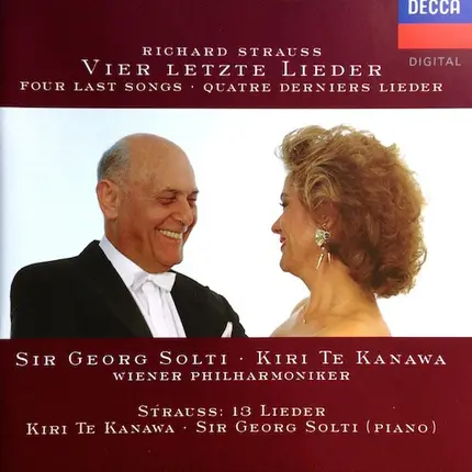 R. Strauss - Four Last Songs / Thirteen Songs With Piano Accompaniment