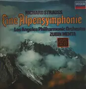 LP - Richard Strauss - Los Angeles Philharmonic Orchestra , Zubin Mehta - Eine Alpensymphonie