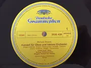 LP - Richard Strauss / Karajan, Berliner Philh. - Oboenkonzert D-Dur / Hornkonzert Nr. 2 Es-Dur