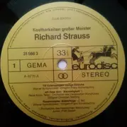 LP - Strauss - Kostbarkeiten Großer Meister - Club Edition