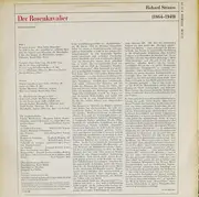 LP - Richard Strauss / Rita Streich , Irmgard Seefried , Marianne Schech , Dietrich Fischer-Dieskau , Ku - Der Rosenkavalier