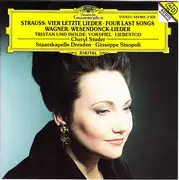 CD - Richard Strauss · Richard Wagner - Cheryl Studer / Staatskapelle Dresden / Giuseppe Sinopoli - Vier Letzte Lieder · Wesendonck-Lieder · Tristan Und Isolde