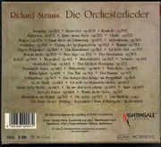 CD-Box - R. Strauss - Die Orchesterlieder - The Complete Orchestral Songs - Slipcase & Libretto