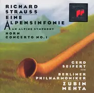 Richard Strauss , Berliner Philharmoniker , Zubin Mehta - Eine Alpensinfonie / Horn Concerto No. 1