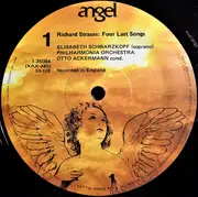 LP - Richard Strauss - Four Last Songs - 'Capriccio' Op. 85 (Closing Scene) - Mono + Libretto