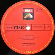 LP - Richard Strauss , Eugene Ormandy , The Philadelphia Orchestra - Also Sprach Zarathustra