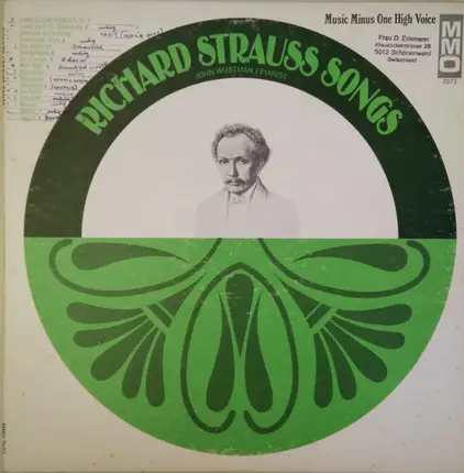 Richard Strauss , John Wustman - Richard Strauss Songs For High Voice