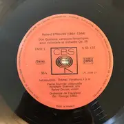 LP - Richard Strauss , Pierre Fournier , George Szell , The Cleveland Orchestra - Don Quixote