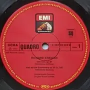 LP - R. Strauss - Also Sprach Zarathustra • Don Juan - Quadrophonic